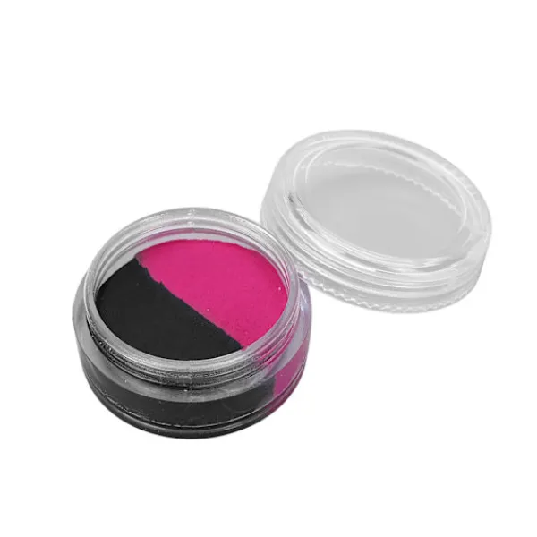 Tvåfärgad vattenbaserad kroppsfärg för karneval ansiktsmålning 6#> Smink