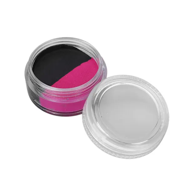 Tvåfärgad vattenbaserad kroppsfärg för karneval ansiktsmålning 6#> Smink