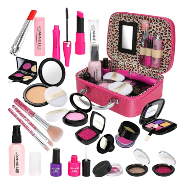 Tvättbart Sminkset för Barn med Kosmetikaväska> Smink