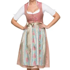 Tysk Oktoberfest-dräkt för kvinnor Dirndl Traditionell bayersk ölfestival Karneval Fraulein Cosplay Piga Klänning Outfit -hg Rosa [GPA] XXL | Fyndiq> Dräkter