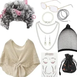 Underhållningsmaskeraddräkter Peruker> Peruker