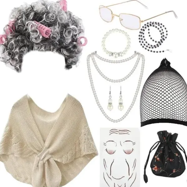 Underhållningsmaskeraddräkter Peruker> Peruker