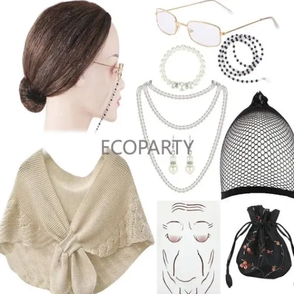 Underhållningsmaskeraddräkter Peruker> Peruker