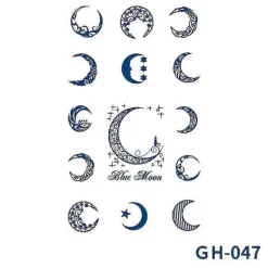 Unisex Arm Body Temporary Tattoo Magic Sticker Waterproof Long Lasting Body Art Stickers> Smink