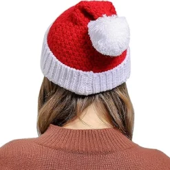 Unisex Julmössa Stickad Varm Vintermössa><noscript><img width=