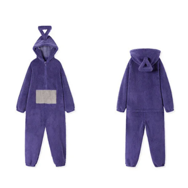 Unisex Teletubbies Kostymer Disi Onesies Lala Cosplay Pyjamas Vuxna Pyjamas Djur Sovkläder Jumpsuit XL> Dräkter