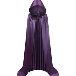 Unisex Vuxen Huvförsedd Cape Fullängd Halloween Jul Kostym Party Mantel Storlek 110 cm till 170 cm 170CM/67"> Dräkter