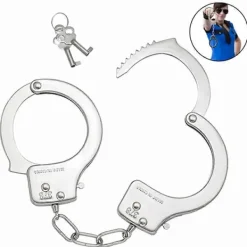 Universell Kompatibilitet Handbojor i Äkta Metall, Säkerhets Snabbkoppling Leksak för Rollspel med Justerbar Passform och Skyddande Dammskydd, Idealisk För | Fyndiq> Tillbehör