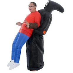 UppblÃ¥sbar DÃ¶ds-kram Kostym fÃ¶r Vuxna - Halloween & Julshow[JUN] .i Adult size> Dräkter