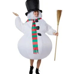 tectake Uppblåsbar dräkt Snögubbe Beskriving> Dräkter