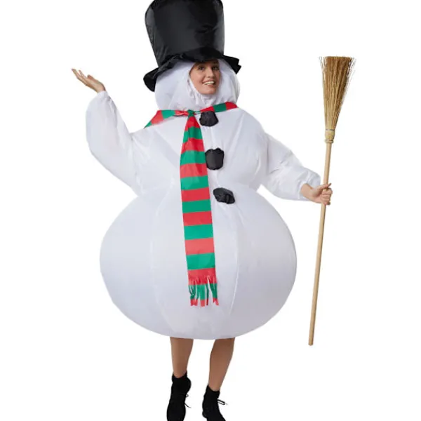 tectake Uppblåsbar dräkt Snögubbe Beskriving> Dräkter
