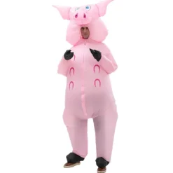 Uppblåsbar grisdräkt för barn - Uppblåsbar gris Halloween- och julfestdräkt Children's size> Dräkter
