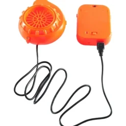 Uppblåsbar Kostymtillbehör USB Uppblåsbar Kostymfläkt Blåsare Luftpump och Batterifodral för Uppblåsbar Kostym> Tillbehör