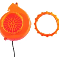 Uppblåsbar Kostymtillbehör USB Uppblåsbar Kostymfläkt Blåsare Luftpump och Batterifodral för Uppblåsbar Kostym><noscript><img width=