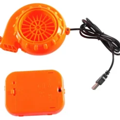 Uppblåsbar Kostymtillbehör USB Uppblåsbar Kostymfläkt Blåsare Luftpump och Batterifodral för Uppblåsbar Kostym><noscript><img width=
