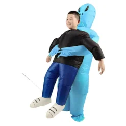 Uppblåsbar Pikachu-dräkt för vuxna och barn - Dockkläder, leksaker, roliga tecknade cosplay-kläder, dockrekvisita Alien Lake Blu Barn 110-140cm Alien Lake Blue | Fyndiq><noscript><img width=