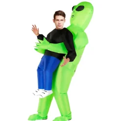 Uppblåsbar Pikachu-dräkt för vuxna och barn - Dockkläder, leksaker, roliga tecknade cosplay-kläder, dockrekvisita Alien Lake Blu Barn 110-140cm Alien Lake Blue | Fyndiq><noscript><img width=