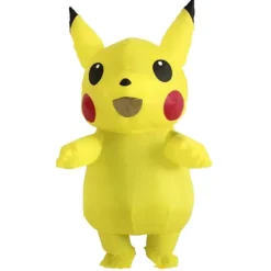 Uppblåsbar Pikachu-kläder för vuxna och barn - Dockkläder, leksaker, roliga tecknade cosplay-kläder, dockrekvisita Pikachu special materia Bxz Children 110-140cm | Fyndiq> Dräkter
