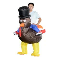 Uppblåsbara Halloween kostymer Turkiet kostym för män><noscript><img width=