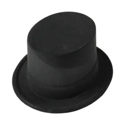 LEIGELE Utklädnings Magiker Hög Hatt för Vuxen Temafest Hatt med Rullkant Kostym Gentleman Hög Hatt Hippiehatt Scenhatt (LGL)> Huvudbonader