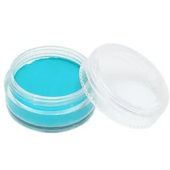 UV Fluorescerande Ansiktsfärg Vattenlöslig Halloween Jul Kroppsfärg 10g Cyan Multifunktionell><noscript><img width=
