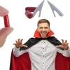 Vampyr dracula varulv kit halloween löständer med falskt blod> Tillbehör