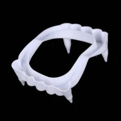 Vampyrtänder – Barnvänliga – Lämpliga för Barn – Stabila & Säkra – Vampyrtänder Dracula Vampyr för Fästning – Halloween & Maskerad 1><noscript><img width=