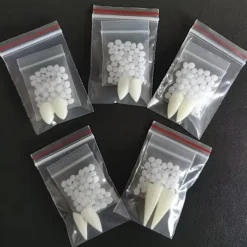 FMYSJ Vampyrtänder Kit - DIY Cosplay Tänder med Starkt Lim för Säker Passform, Perfekt för Halloween, Dödens Dag, Festdekorationer och Co (FMY) | Fyndiq> Tillbehör