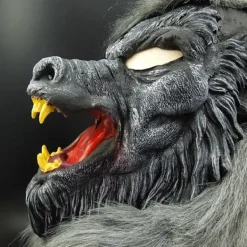 LAIQIANKUA varulv halloween mask stor dålig varg vuxen full huvud varg mask> Masker