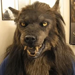 Varulv Masker Huvudbonad Vuxna Cosply Halloween><noscript><img width=