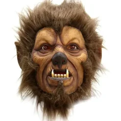 Varulvsdräkt Varulvsmask Halloween Horror Helhuvud Päls Varulvsmask med Hår Läskig Varulv Fullmåne Latex Djurmasker Varulv för Cosplayfest> Masker