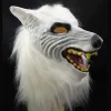 Varulvsmaske för Vuxna, Realistisk Skräckande Varulvsmaske, Djurhuvudmaske för Halloweenfest Kostym Cosplay> Masker