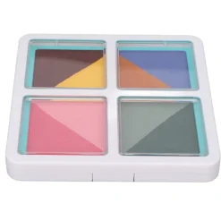Vattenbaserad Icke-Toxisk Kroppsfärg Palett 8 Färger Matt Ansiktsmålning Pigment för Halloween Cosplay 60g><noscript><img width=