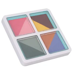 Vattenbaserad Icke-Toxisk Kroppsfärg Palett 8 Färger Matt Ansiktsmålning Pigment för Halloween Cosplay 60g><noscript><img width=
