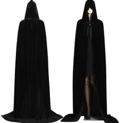 Velvet Cloak Cape Ghost Capes BLÅ><noscript><img width=