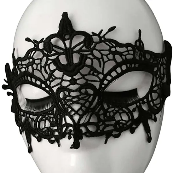 Megabilligt Venetiansk Ögonmask i Spets - Spetsmask Maskerad Halloween> Masker