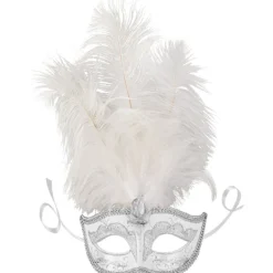 tectake Venetiansk mask med fjädrar> Masker