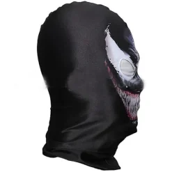 Venom Full Head Mask Party Maskerad Fancy Dress Up Huvudbonader Halloween Cosplay Kostym Prop><noscript><img width=