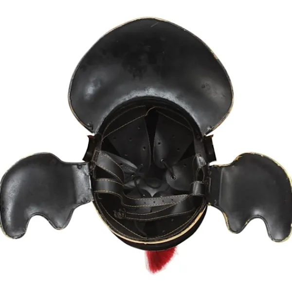 vidaXL Romersk riddarhjälm för LARP silver stål> Huvudbonader