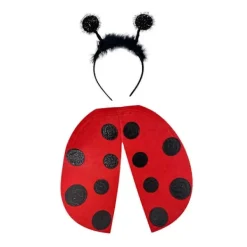 FMYSJ Vinge med Hårband Cosplay Nyckelpiga Kostym för Rollspel Halloween (FMY)><noscript><img width=