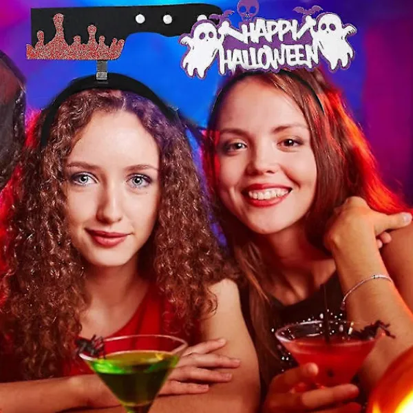 CL Vintage Halloween Ornament 2 st Svarta Inomhus Partydekorationer> Huvudbonader