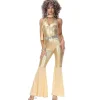 Vintage Rock Disco Kvinnlig Sångare Halloween Cosplay Kostym> Dräkter