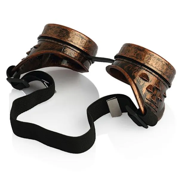 Jettbuying Vintage viktorianska Steampunk Goggles Glasögon Svetsning Gothic Cosp One Size> Tillbehör