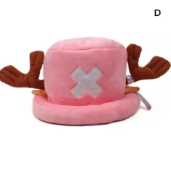 Vinter Plysch Varm Hatt Söt Tecknad Tony Tony Chopper Form Julklappar för Kvinnor Flicka[DS] D> Huvudbonader