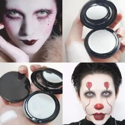 Vit Smink Foundation Kräm Concealer Cosplay Vit Zombie Smink Ansikte Cre_Bra saker><noscript><img width=