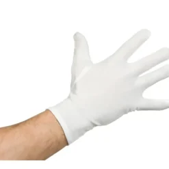 Vita korta handskar för maskeraddräkt – One Size passform> Tillbehör