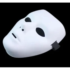 Vita plastmasker för personlig anpassning - s Ren vit kreativ mask (kvinnor)> Masker