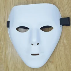 Vita plastmasker för personlig anpassning - s Ren vit kreativ mask (kvinnor)><noscript><img width=
