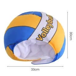 Volleyboll Plyschmössa Extra Mjuk Realistiskt Utseende Bedårande Tvättbar Fullt Fylld Dekorativ Icke-Bleknande Nyhet Volleyboll Plyschmössa Cosplay Huvudbonad | Fyndiq><noscript><img width=