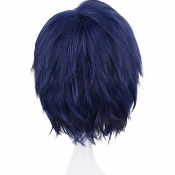 Värmebeständig Syntetisk Peruk för Anime Fans Cosplay Iida Tenya--> Peruker